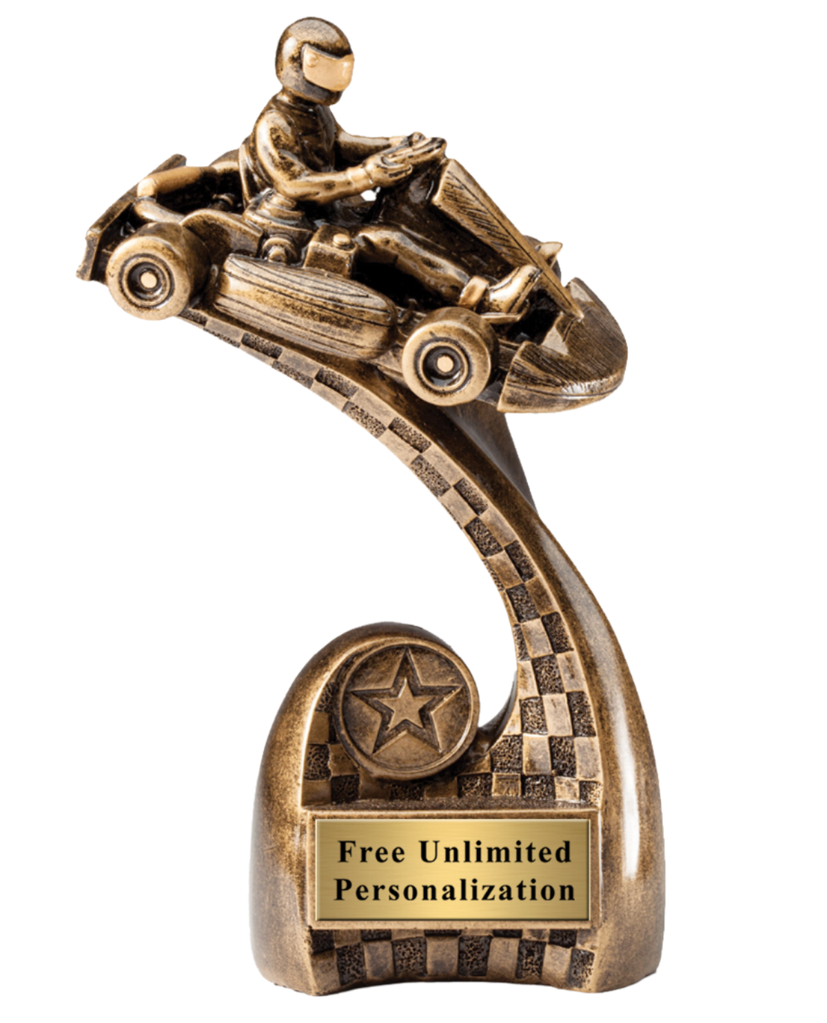 Go Kart Champion Trophy