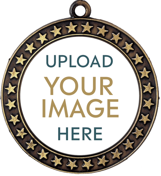 Champion Star Custom Insert Medal
