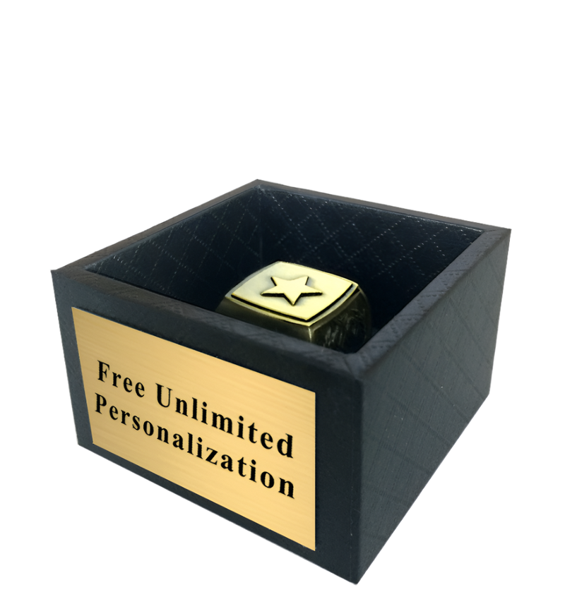 Trophy ring 2025 display case