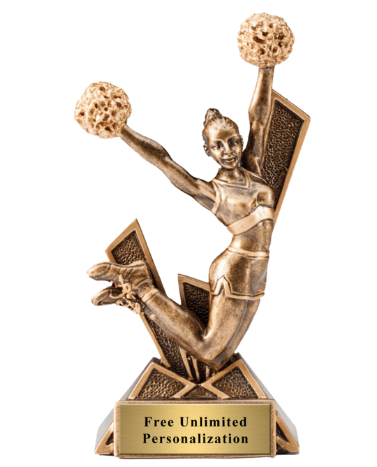 CheckMate Cheerleading Trophy