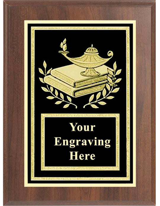 Lamp of Knowledge Activity Plaque