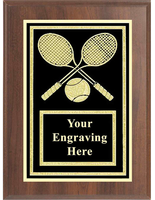 Tennis Activity Plaque