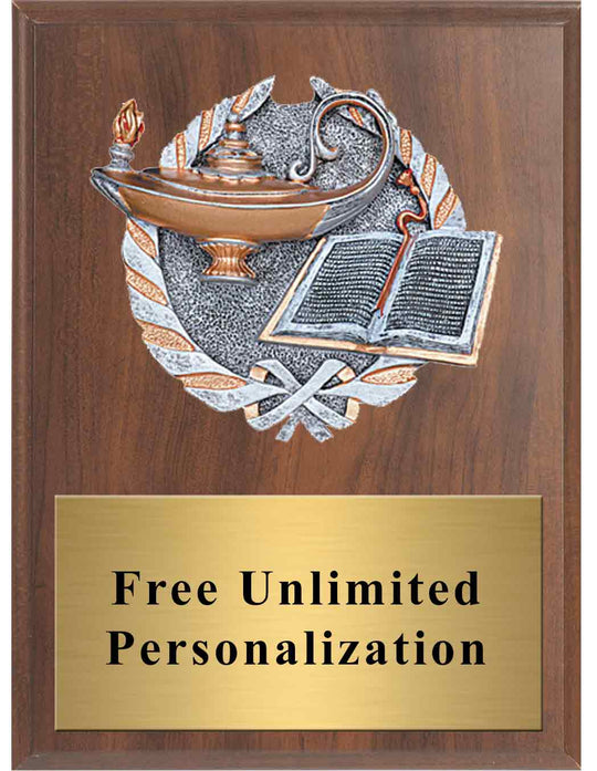 Lamp of Learning Millennium Plaque
