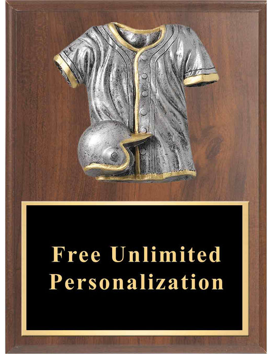 Jersey Baseball Plaque