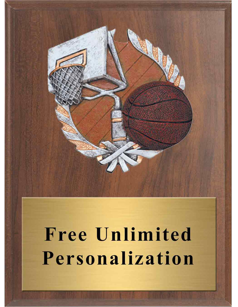 Cherry Basketball Millennium Plaque