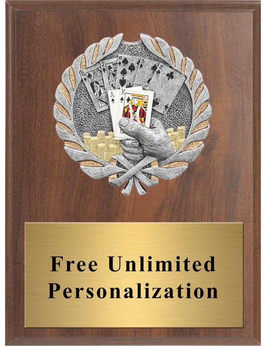 Texas Hold'Em Millennium Plaque