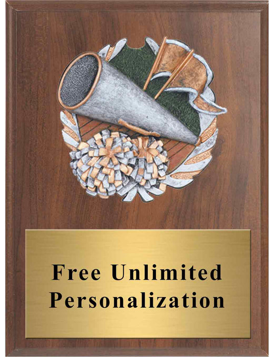 Cheerleading Millennium Plaque