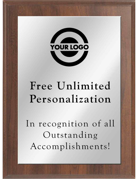 Traditional Economy Plaques With Silver Plate