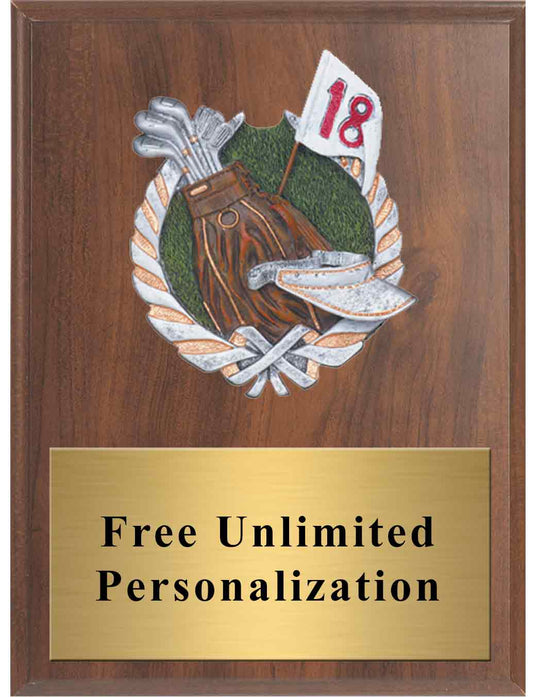 Golf Millennium Plaque