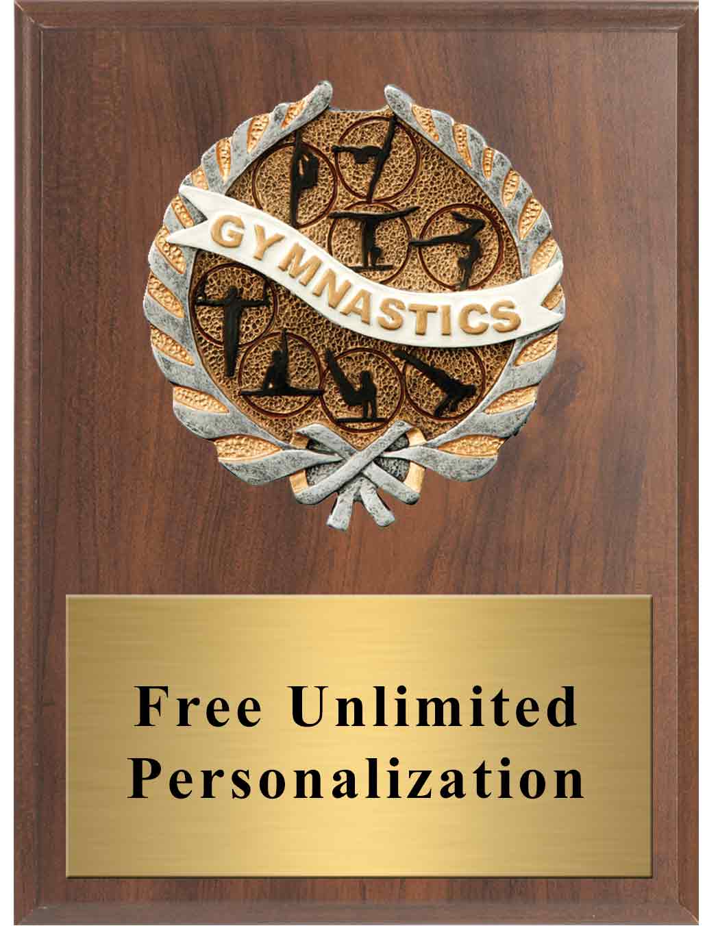 Cherry Gymnastics Millennium Plaque