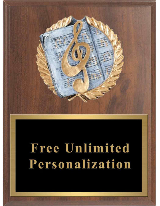 High Relief Music Plaque