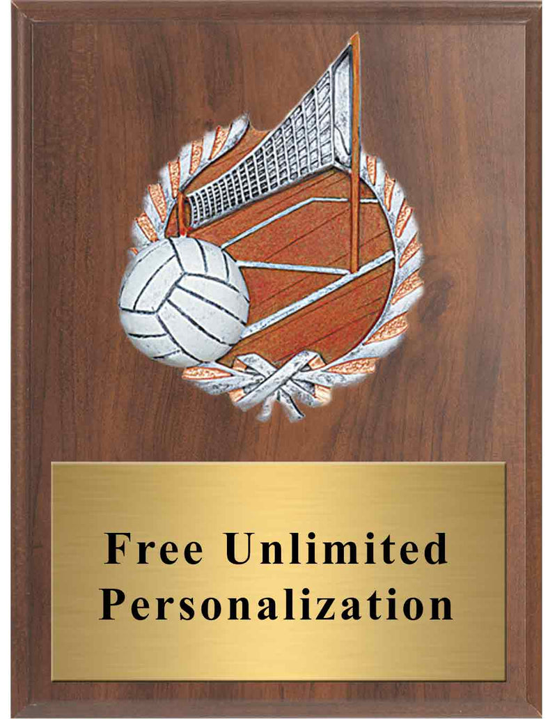 Cherry Volleyball Millennium Plaque