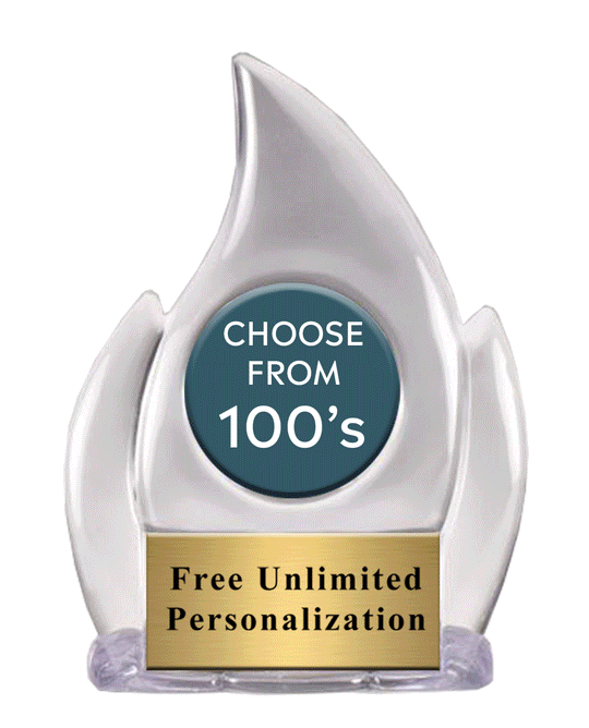 Clear Flame Insert Award