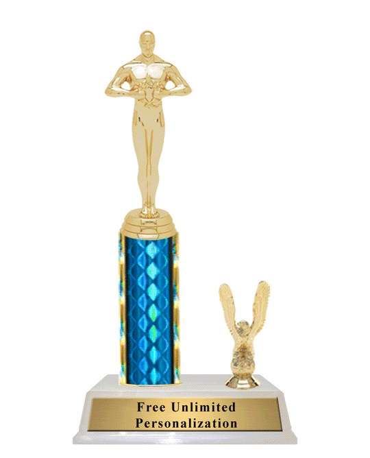 Single Column Trophy With Trim