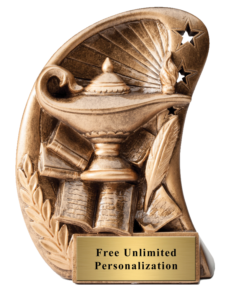 Star Curved Academic Trophy