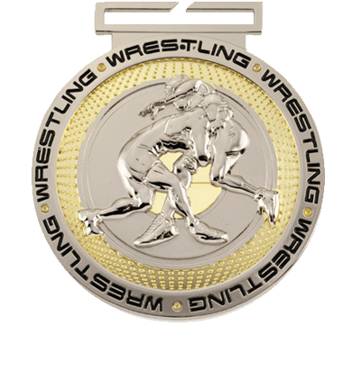 Olympian Wrestling Medal
