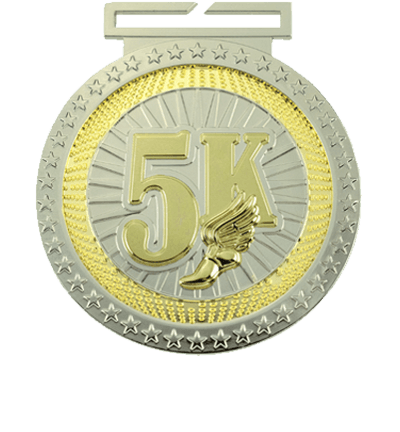 Olympian 5K Run Medal