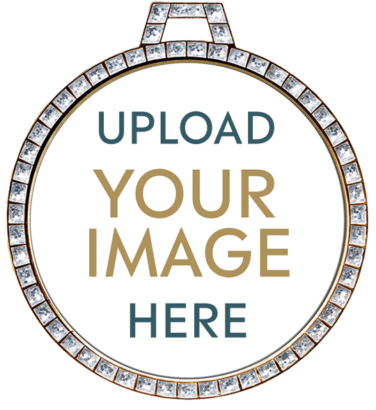 Diamond Custom Insert Medal