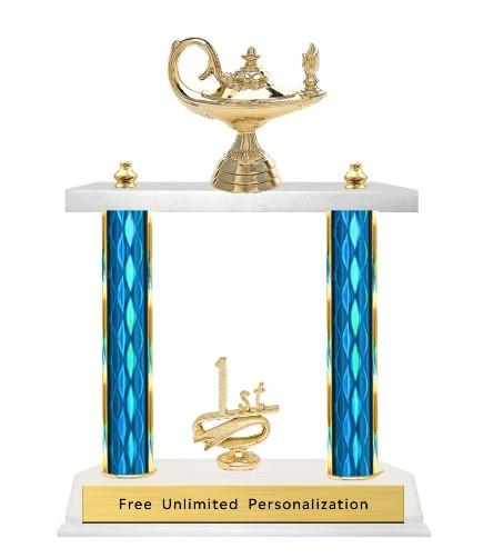 Double Column Trophy - Academic