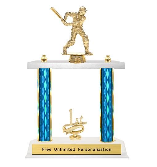 Double Column Trophy - Cricket