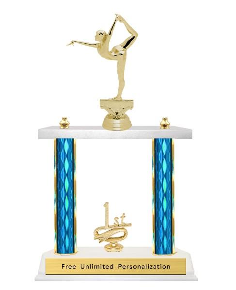 Double Column Trophy - Gymnastics