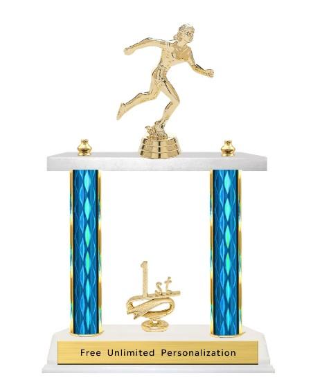 Double Column Trophy - Track