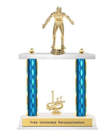 Double Column Trophy – Wrestling
