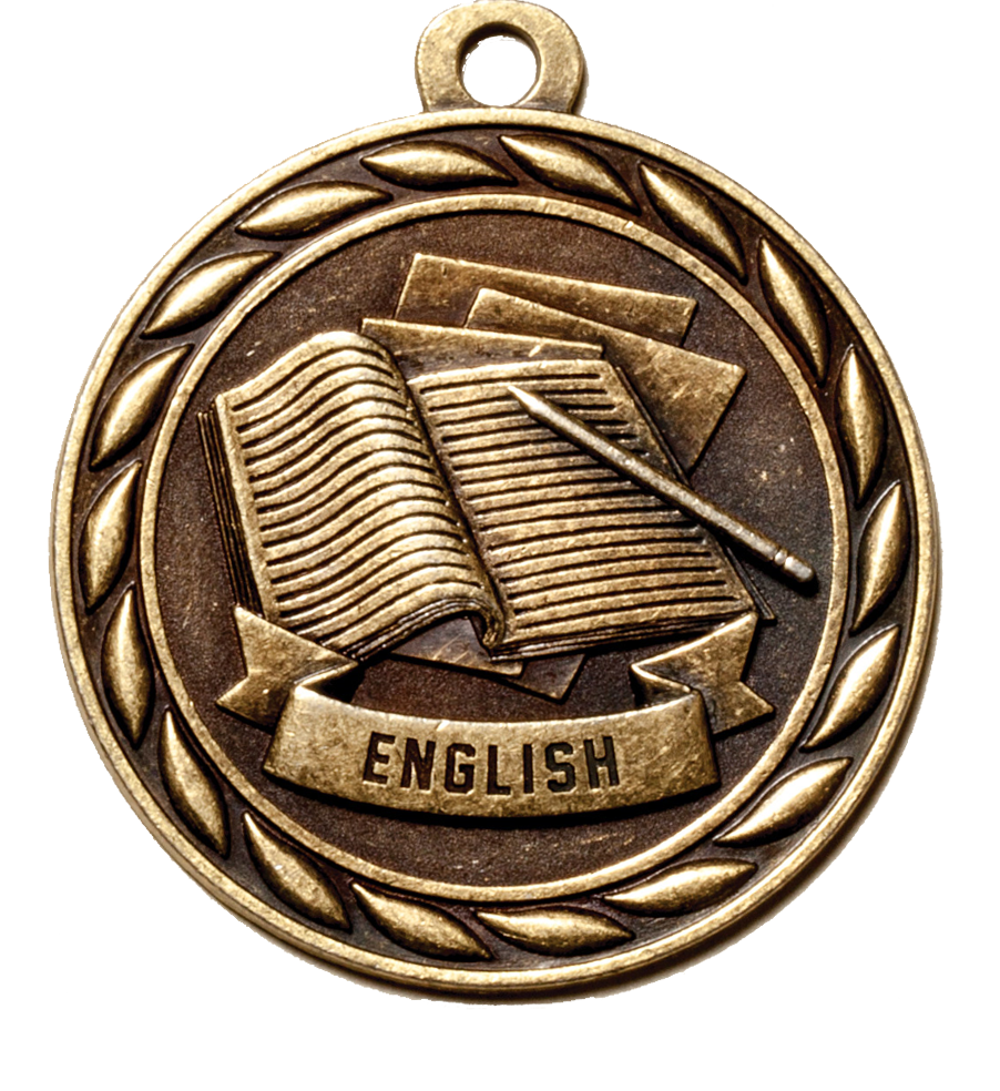 Gold Scholastic English Medal