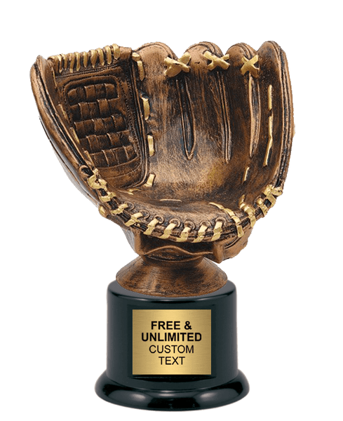 Gold Glove Softball Holder Trophy