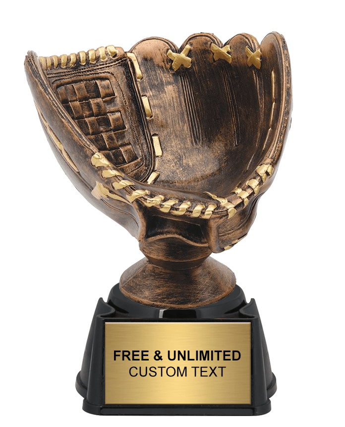 All Star Softball Glove Trophy