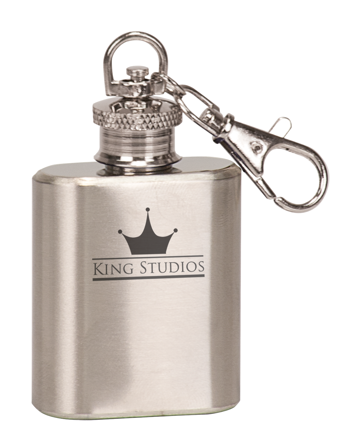 Stainless Steel Mini Flask Keychain