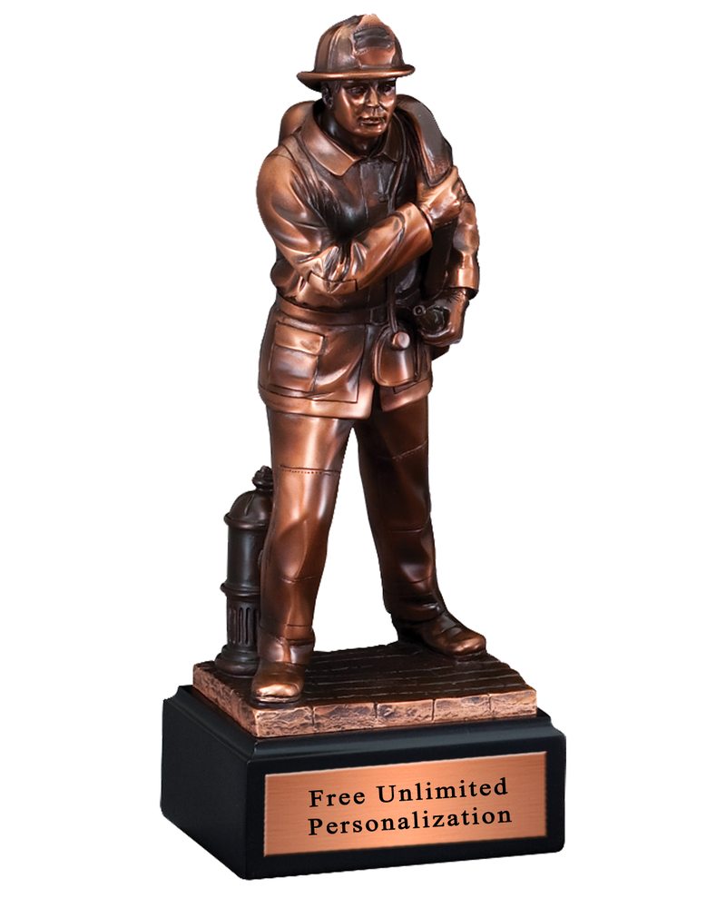 Fireman Hero Sculpture Award