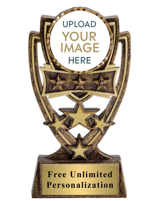 Four Star Custom Insert Trophy