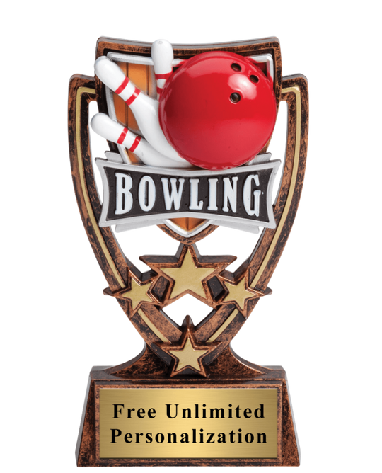 Four Star Bowling Trophy
