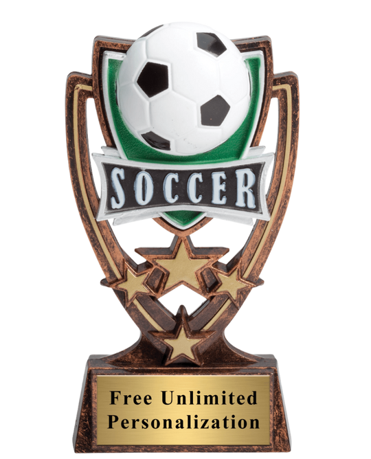 Four Star Soccer Trophies