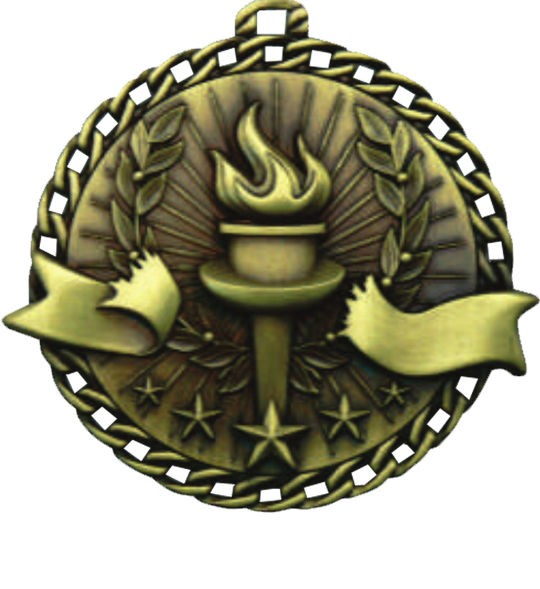 Ribbon Burst Victory Medal