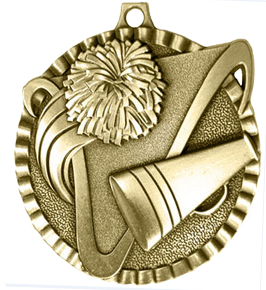 Victory Scene Cheerleader Medal