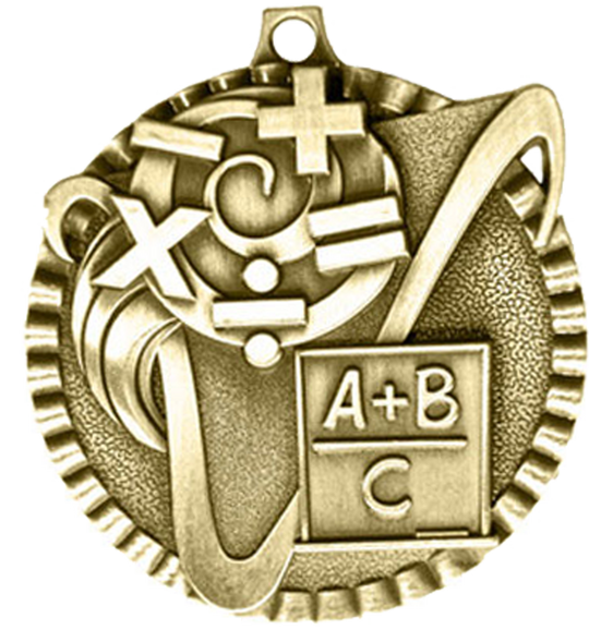 Victory Scene Math Medal