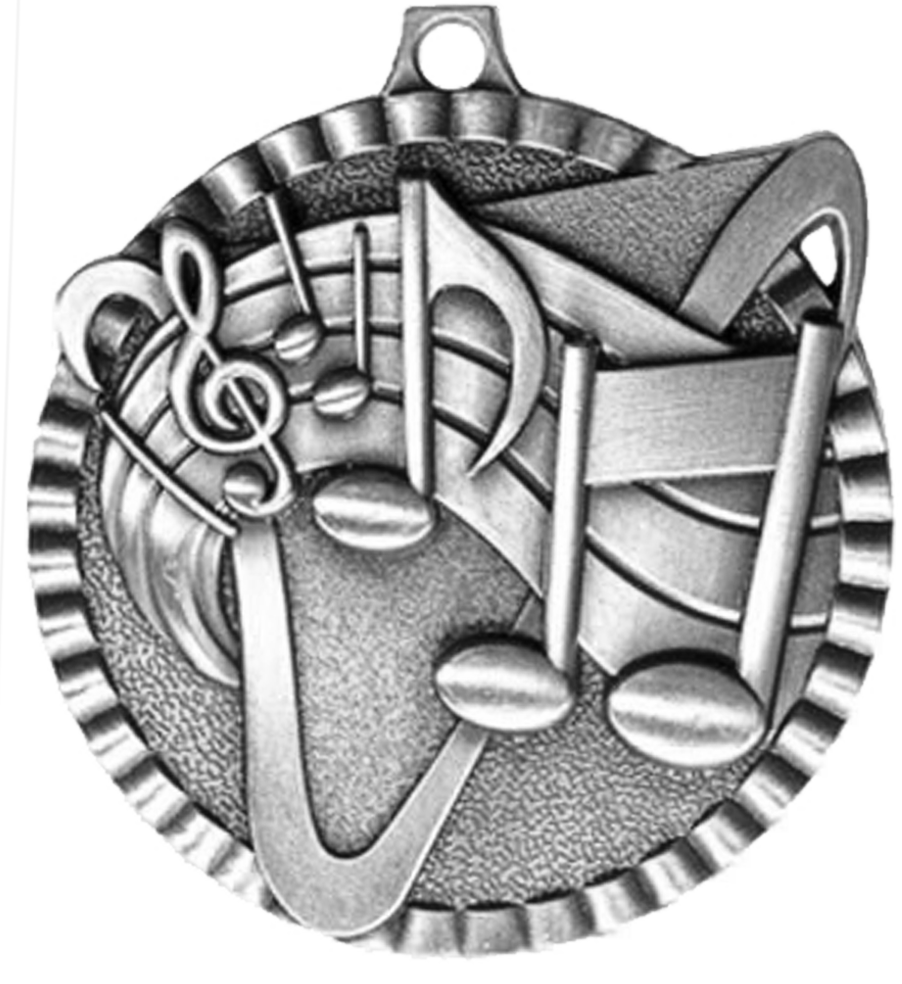 Silver Victory Scene Music Medal