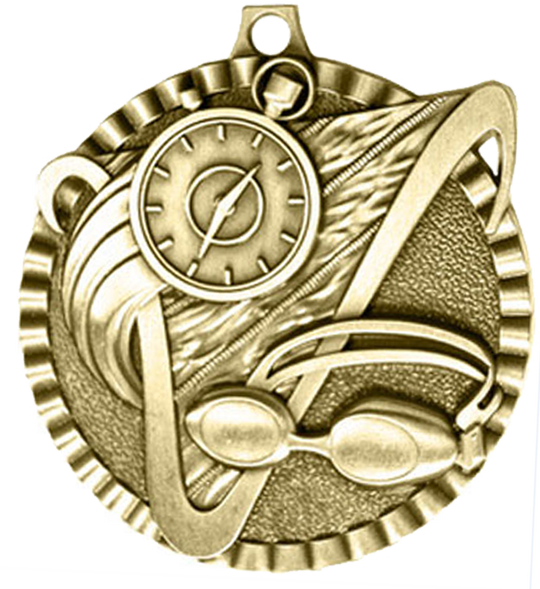 Victory Scene Swim Medal