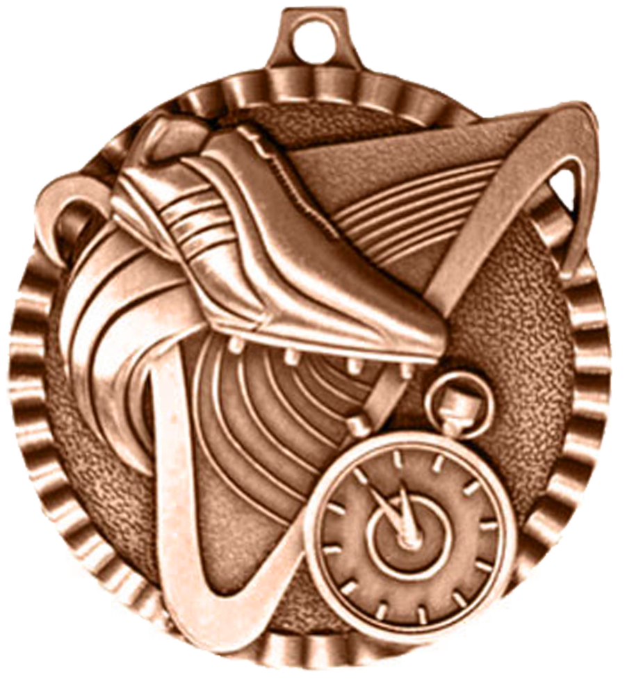 Bronze Victory Scene Track Medal