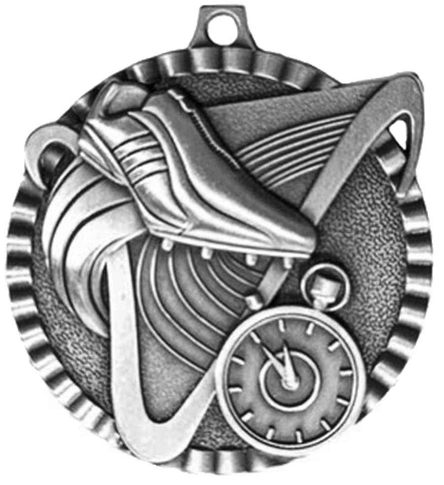 Silver Victory Scene Track Medal