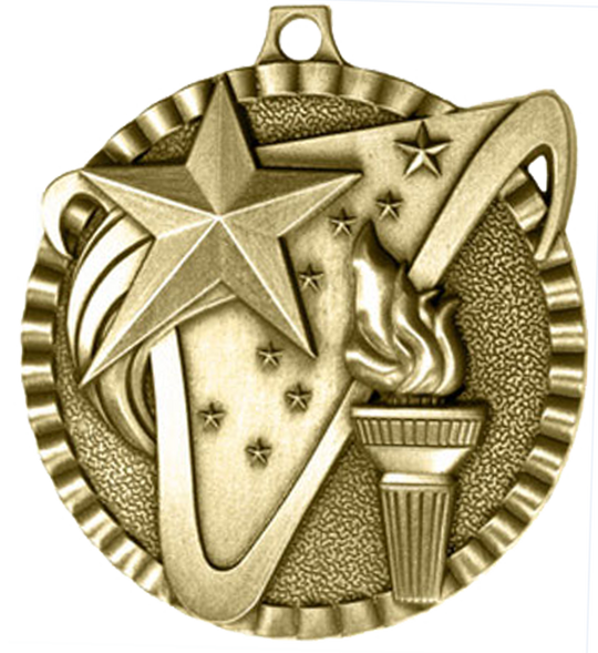 Victory Scene Torch Medal