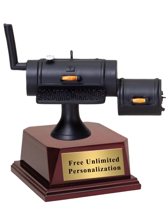 Champion BBQ Smoker Trophy