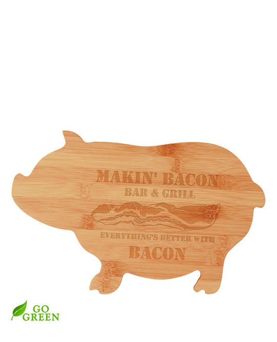 Pig-Shaped Custom Cutting Board