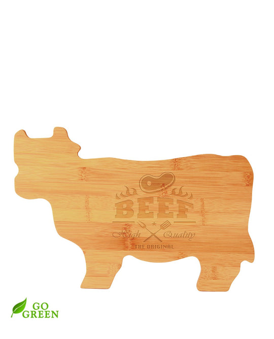 Cow-Shaped Custom Cutting Board
