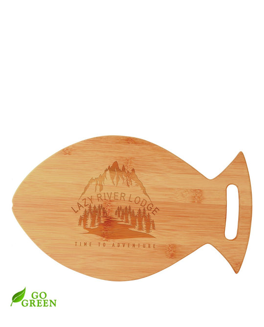 Fish-Shaped Personalized Cutting Board