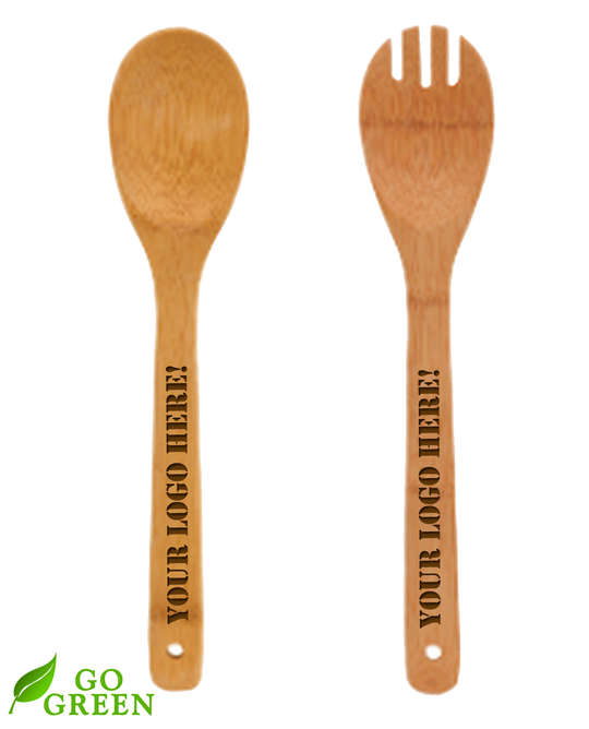 Bamboo Salad Utensil Set