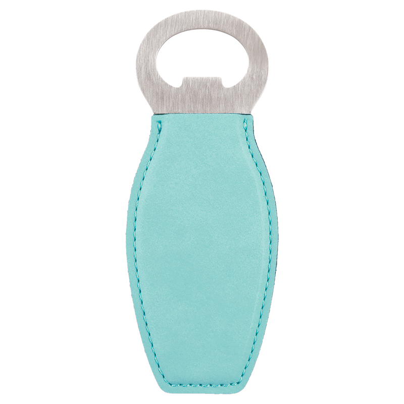 Teal Personalized Magnetic Bottle Opener