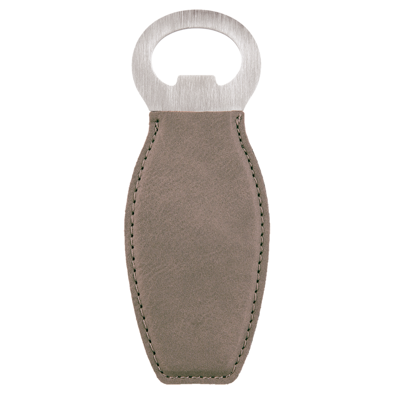 Gray Personalized Magnetic Bottle Opener